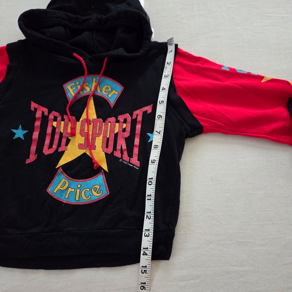 Vintage Fisher Price Top Sport Hoodie 4t/5t - Picture 4 of 6